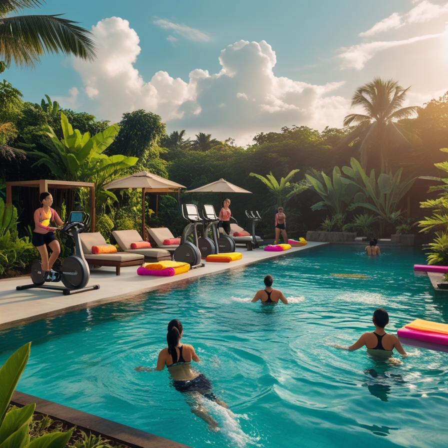 Kolam untuk Aqua Fitness